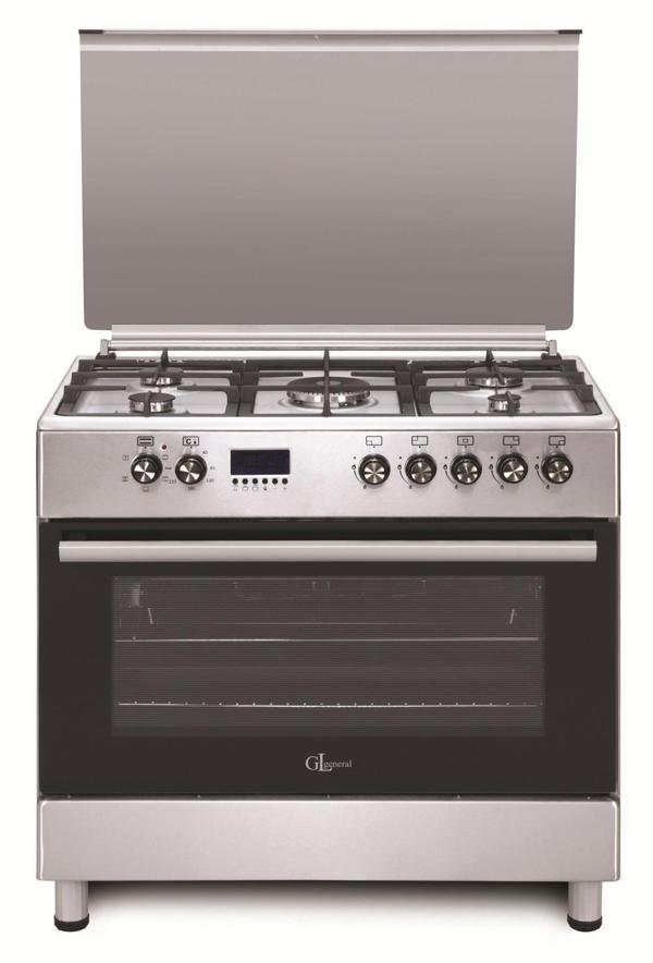 Gl General Desire GLF 9050XP Kuzine Inox Piliç Çevirmeli Fırın 110 LT - Image 1