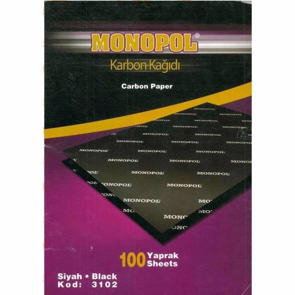 Monopol A3 Karbon Kağıdı Siyah 290MmX420Mm 100 Lü M3110 (1 Paket 100 Adet) - Image 1