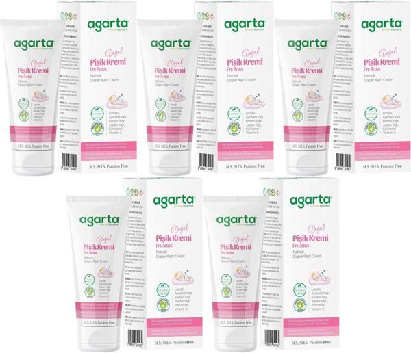 Agarta Doğal Pişik Kremi 100ML (5 Li Set) - Image 1