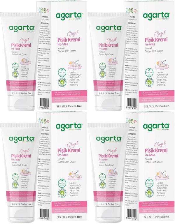 Agarta Doğal Pişik Kremi 100ML (4 Lü Set) - Image 1