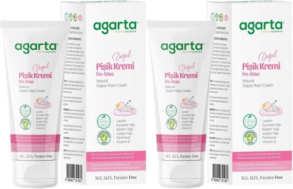 Agarta Doğal Pişik Kremi 100ML (2 Li Set) - Image 1
