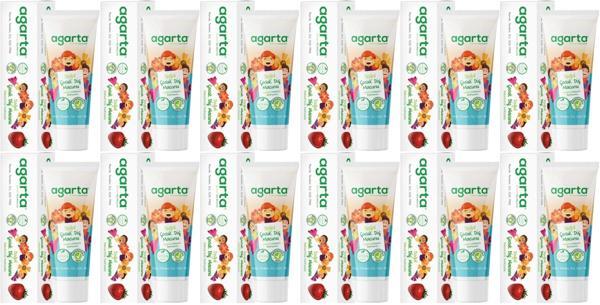 Agarta Doğal Diş Macunu 75ML Çocuk (12 Li Set) - Image 1