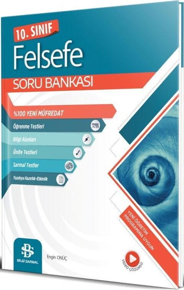 10. Sınıf Felsefe Soru Bankası Bilgi Sarmal Yayınları - Bilgi Sarmal Yayınları - Image 1
