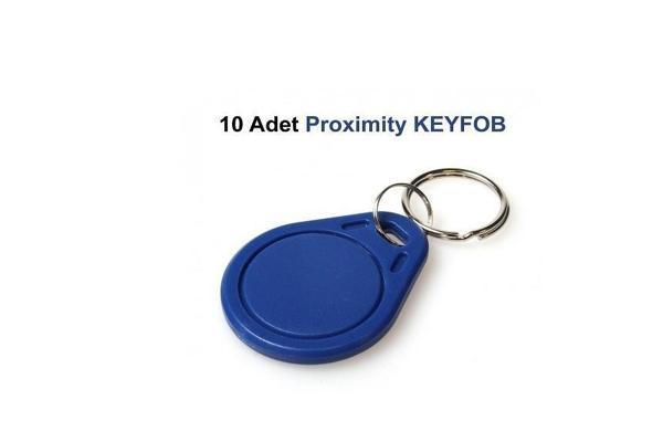 Proximity Anahtarlık KeyFob Göster Geç Kart 10 lu paket - Image 1