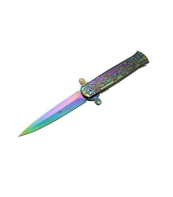 Sibirya Skull Rainbow Çakı - Image 1