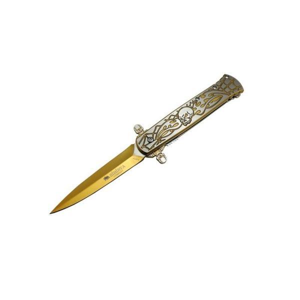 Sibirya Kurukafa Gold Çakı - Image 1
