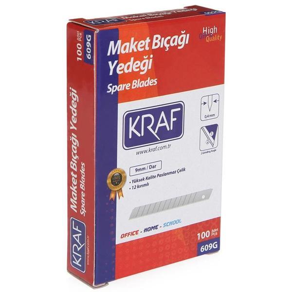 Supertrend Maket Bıçağı Yedeği Dar 100'lü Paket - Image 1
