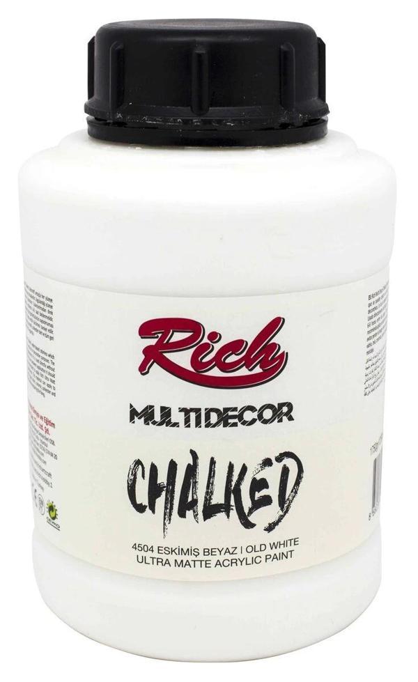Supertrend Multi Decor Chalked Akrilik Boya 1750 gr. 4504 ESKİMİŞ BEYAZ - Image 1