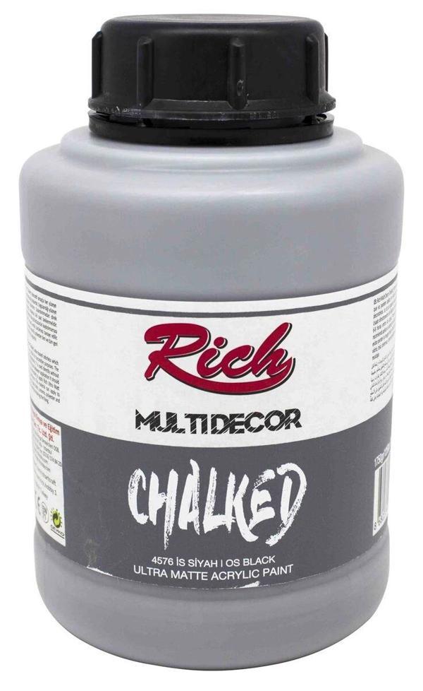 Supertrend Multi Decor Chalked Akrilik Boya 1750 gr. 4576 İS SİYAHI - Image 1