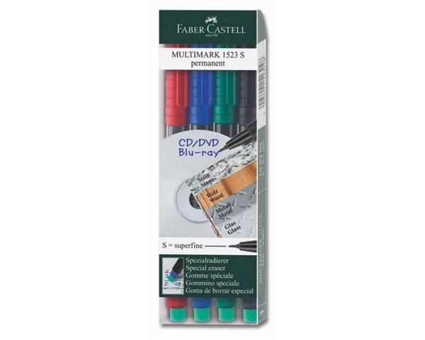 Supertrend Multimark 1523 Permanent Asetat Kalemi 0.4 mm (S) 4 RENK SET - Image 1