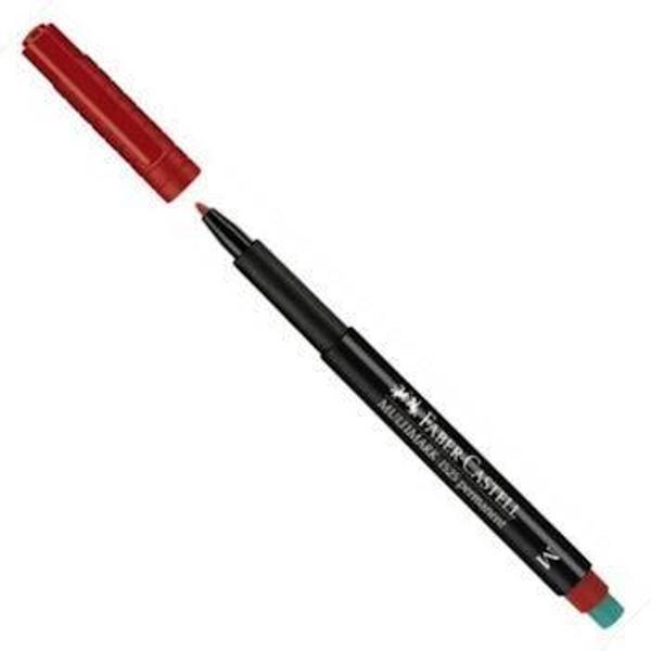 Supertrend Multimark 1525 Permanent Asetat Kalemi 1.0 mm (M) KIRMIZI - Image 1