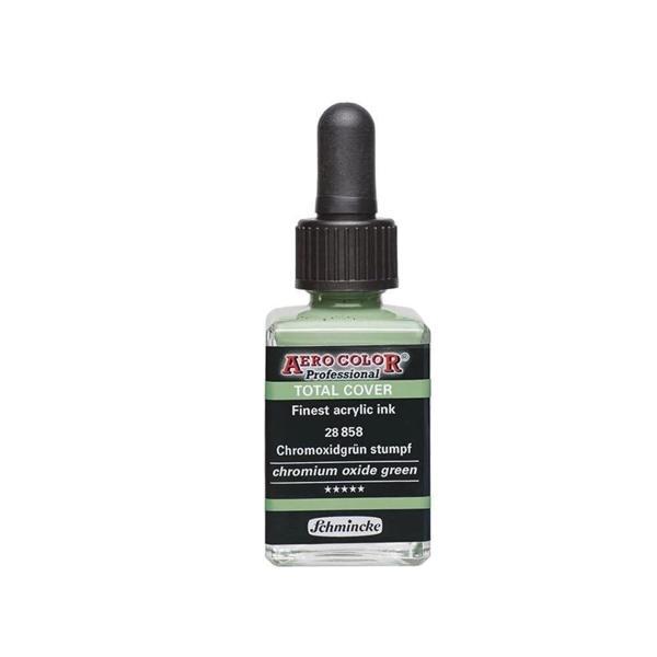 Supertrend Aero Color Akrilik Mürekkep 28 ml. 858 Chromium Oxide Green - Image 1
