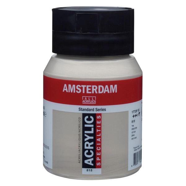 Supertrend Amsterdam Akrilik Boya 500 ml. 815 Pewter - Image 1
