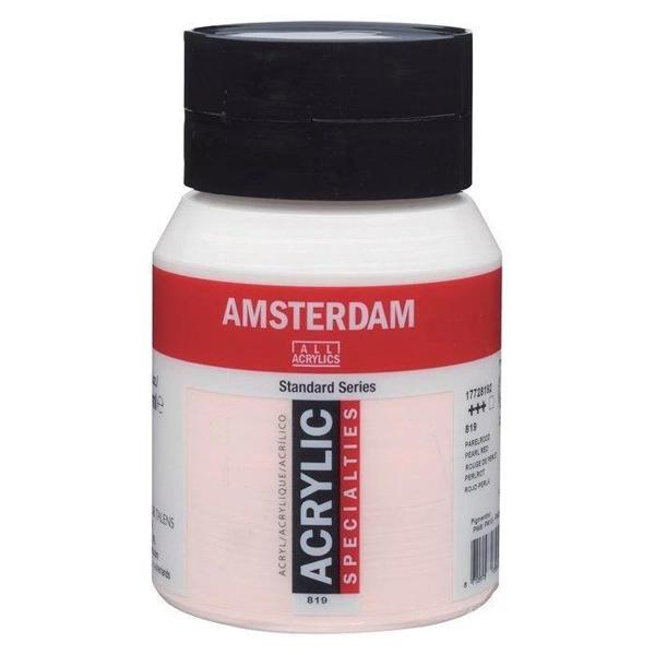 Supertrend Amsterdam Akrilik Boya 500 ml. 819 Pearl Red - Image 1