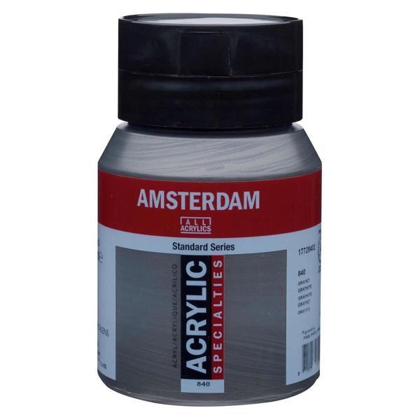 Supertrend Amsterdam Akrilik Boya 500 ml. 840 Graphite - Image 1