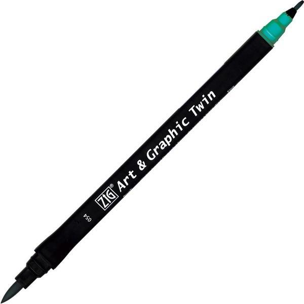 Supertrend Art & Graphic Twin Marker Çizim Kalemi 54 French Green - Image 1