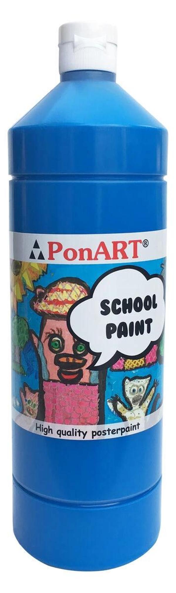 Supertrend School Paint Tempera Boya 1000 ml. PSP-2210 PRIMER MAVİ - Image 1
