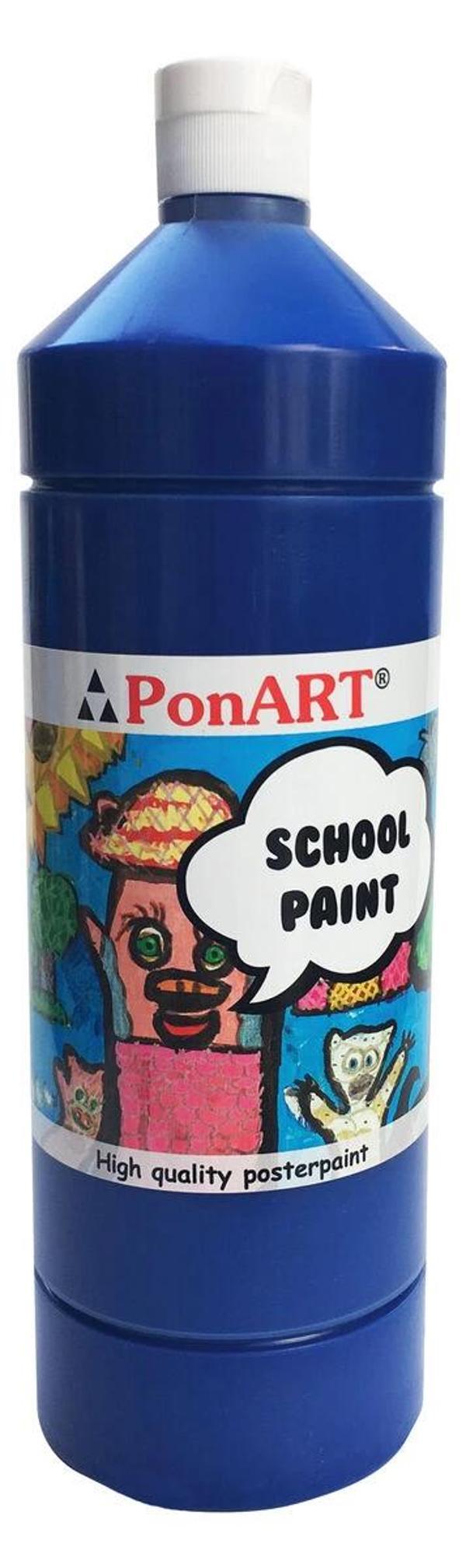 Supertrend School Paint Tempera Boya 1000 ml. PSP-2211 K.MAVİ - Image 1