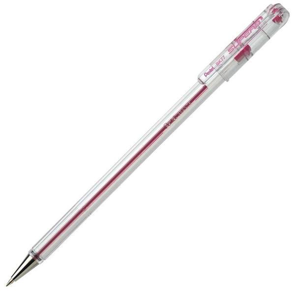 Supertrend BK77 Yağ Bazlı Roller Tükenmez Kalem PEMBE - Image 1