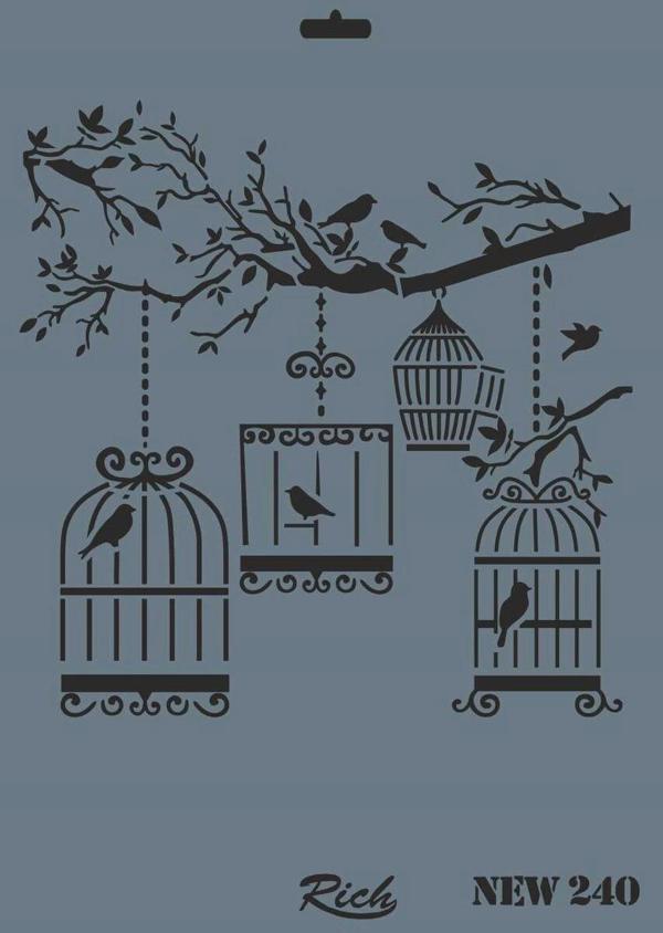 Supertrend Stencil Boyama Şablonu 25x35 cm. NEW-240 - Image 1