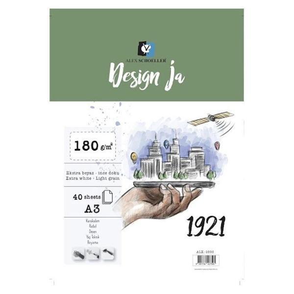 Supertrend Design Ja Eskiz Çizim Defteri 180 gr. A3 40 yp. - Image 1
