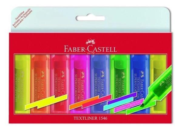Supertrend Textliner 1546 Fosforlu İşaretleme Kalemi Seti 8 Renk - Image 1