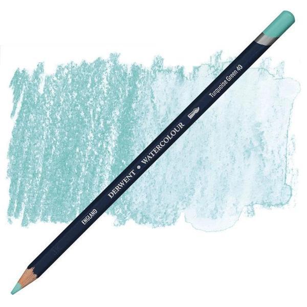 Supertrend Watercolour Pencil Suluboya Kalemi 40 Turquoise Green - Image 1
