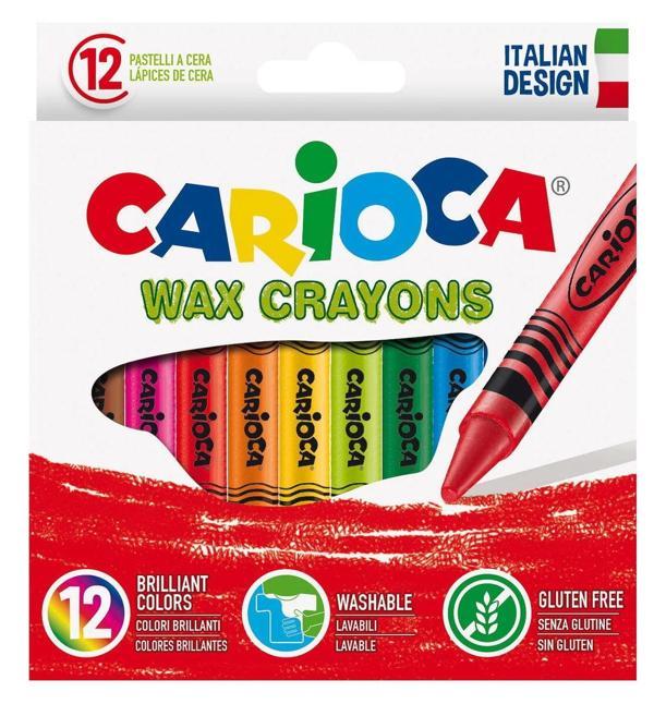 Supertrend Wax Crayons Yıkanabilir Mum Boya 12 Renk - Image 1