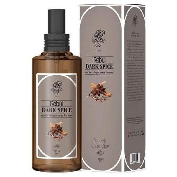 Rebul Dark Spice125 ml Pet  Spreyli Kolonya - Image 1