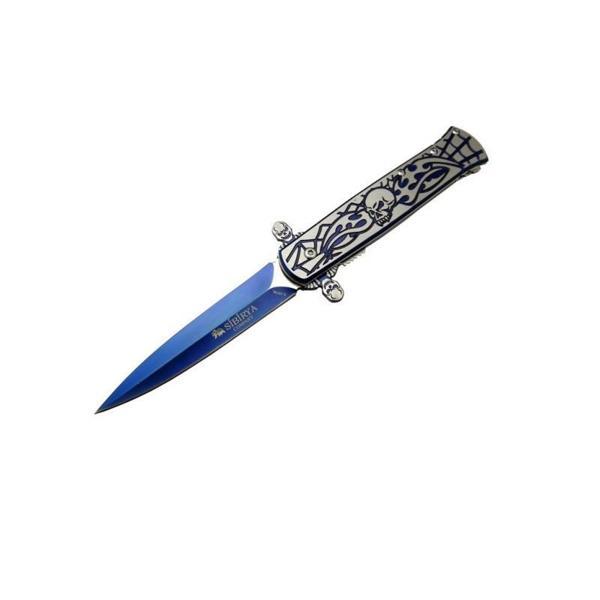 Sibirya Skull Blue Çakı - Image 1