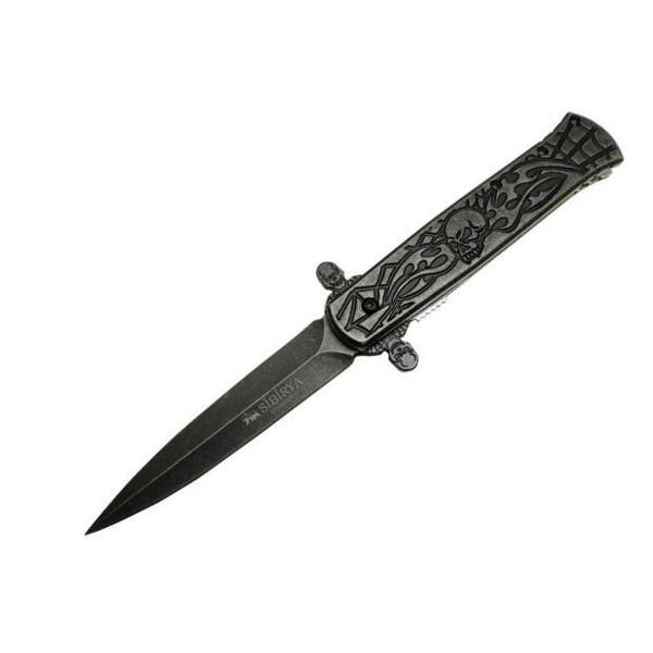 Sibirya Skull Black Çakı - Image 1