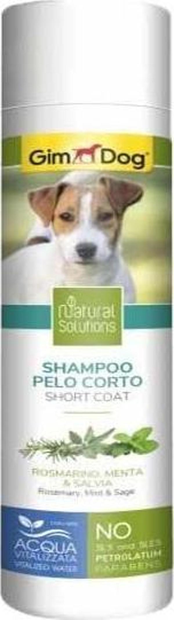 GimCat Natural Solutions Köpek Kısa Tüy Şampuanı 250 Ml - Image 1