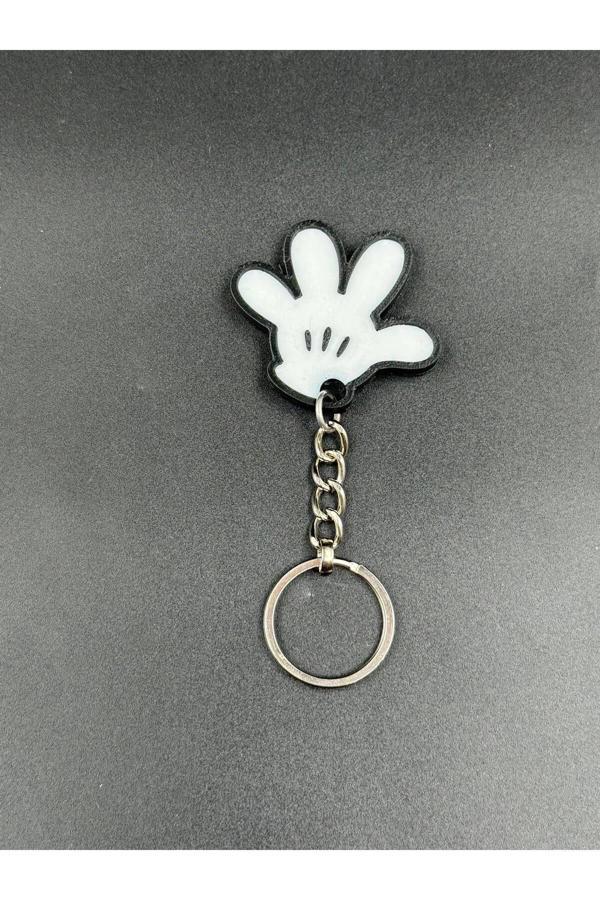 3D Atelier Mickey Mouse Eli (Hand) Sevimli Anahtarlık - Image 1