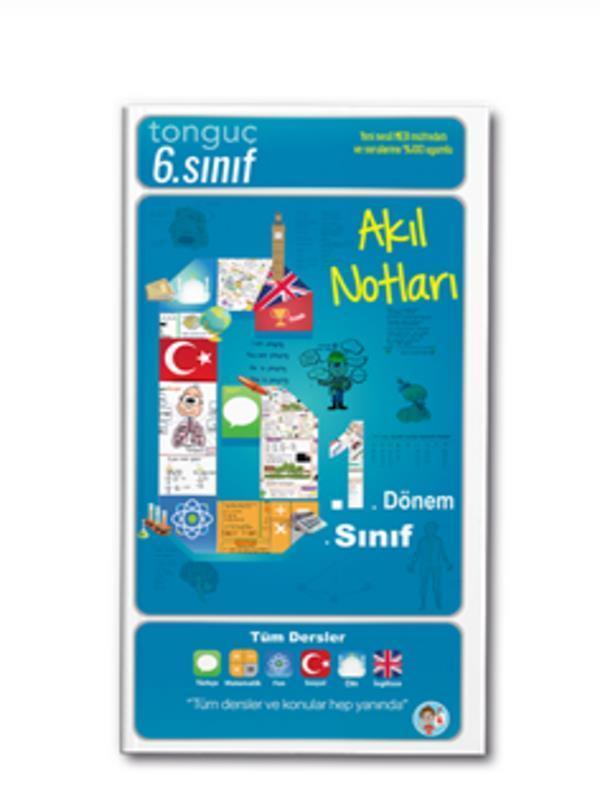 Tonguç Akademi 6. Sınıf 1. Dönem Akıl Notları - Tonguç Akademi - Image 1