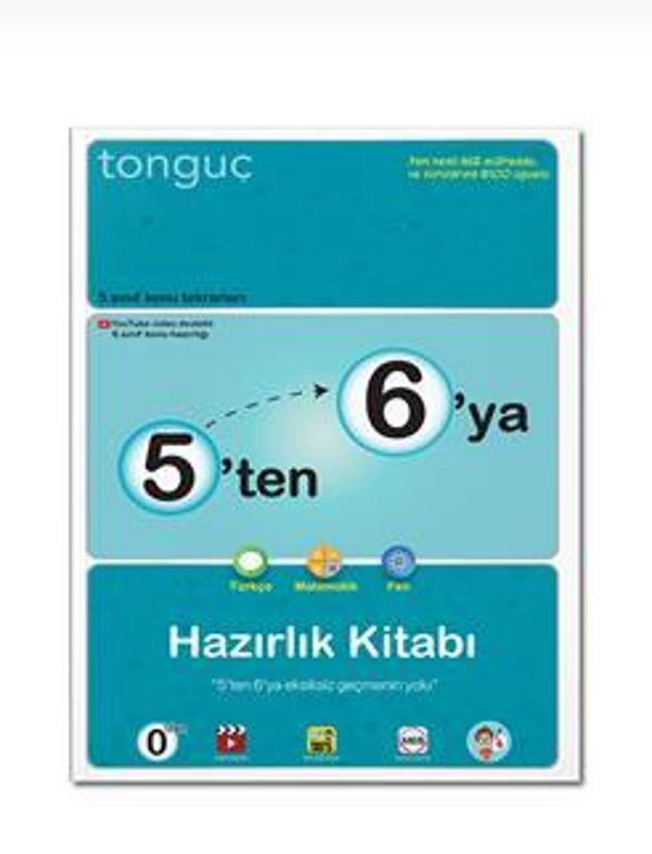 Tonguç Yayınları 6. Sınıf 5 ten 6 ya Hazırlık Kitabı - Tonguç Yayınları - Image 1