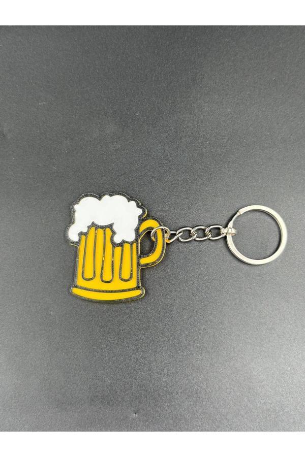3D Atelier Bira Bardağı Anahtarlık - Beer Cup Keychain - Image 1