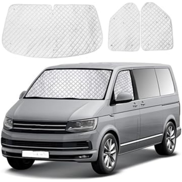 bluebee VW T5 T6 3 Parça 7 katmanlı Termal UV Güneşlik - Image 1