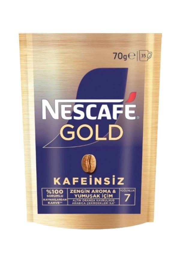 Gold Decaf Kafeinsiz Çözünebilir Kahve 70G - Image 1