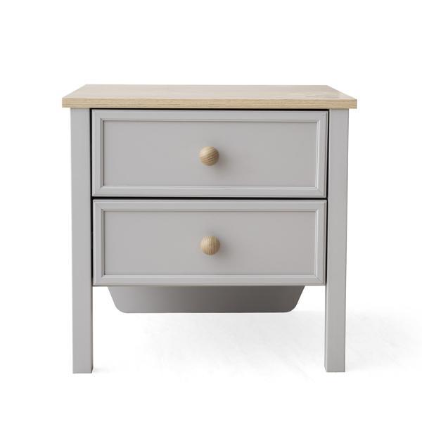 Yakamoz 2 Çekmeceli 2 Li Set Komodin 55x47x53cm - Image 1