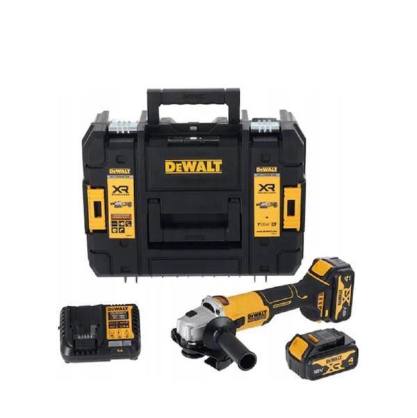 Dewalt DCG407M2T-QW 18V Xr Kömürsüz Akülü Avuç Taşlama 2X4.0AH - Image 1