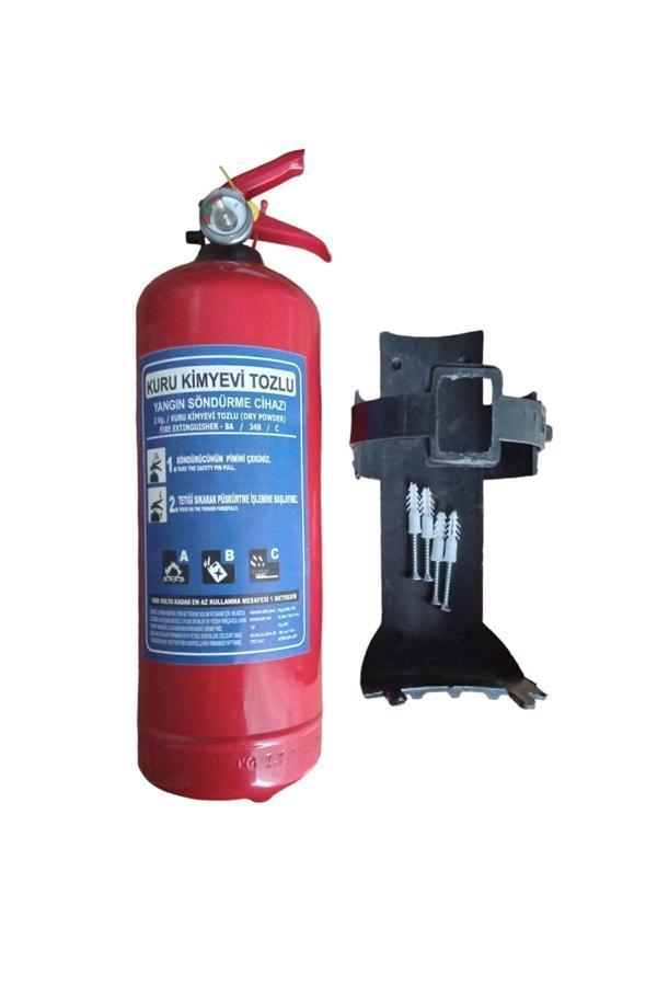 Fullfire 2 Kg Yangın Tüpü Tüvtürk Uyumlu Üretim 09.2025 Tekrar Dolum 09.2029 - Image 1