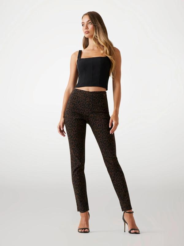 Guess Creta Kadın Çok Renkli Slim Fit Pantolon W5BB18W2362-P1V0 - Image 1