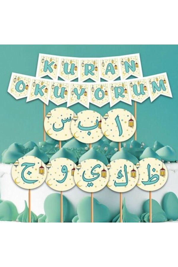 Parti Sürprizi Kuran Okuyorum Şekilli Kürdan Set - Image 1