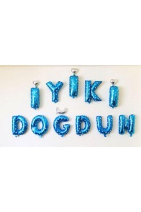 Parti Sürprizi Iyi Ki Doğdun Mavi Folyo Balon - Image 1