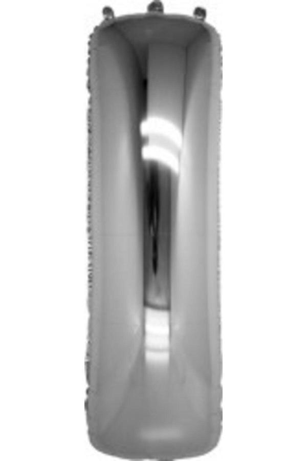 Parti Sürprizi Folyo Balon I Harfi Gümüş Renk 100 Cm - Image 1