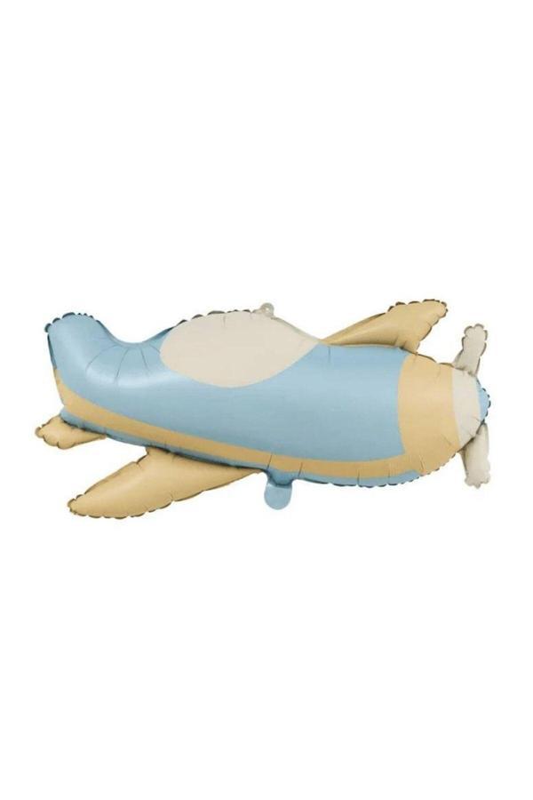 Parti Sürprizi Retro Uçak Şekilli Folyo Balon78x42 cm 1 Adet - Image 1