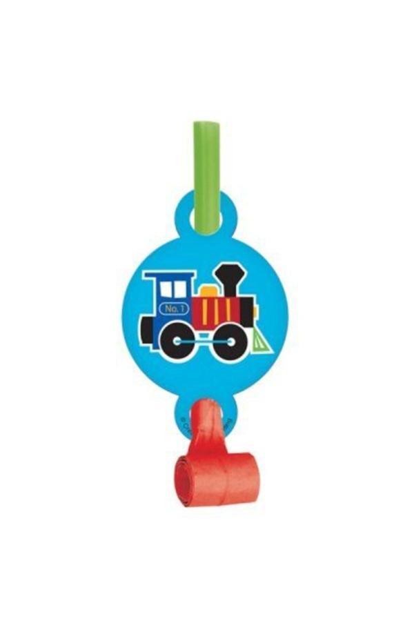 Parti Sürprizi Trenlerim Teması Kaynana Dili 8 Adet - Image 1