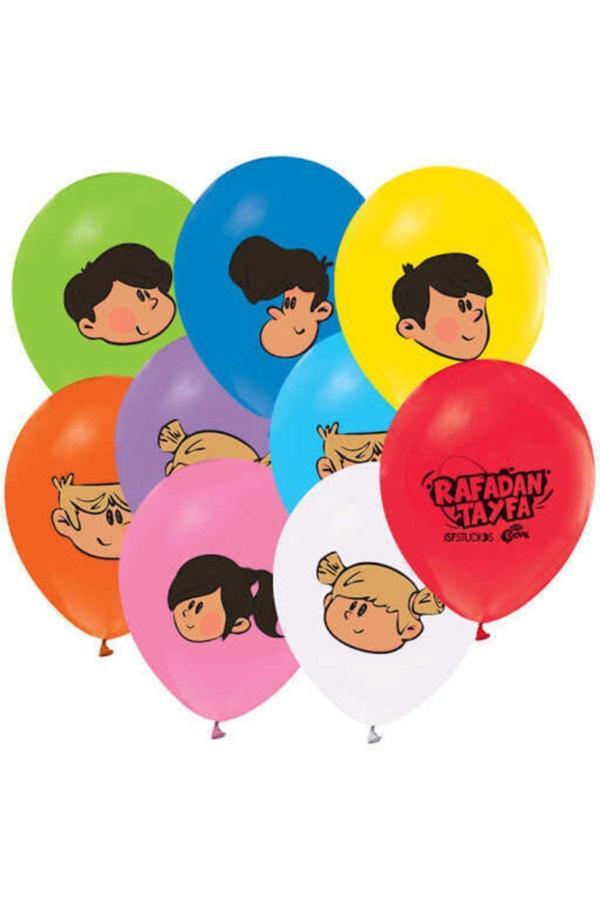 Parti Sürprizi Rafadan Tayfa Latex Balon 10 Adet - Image 1