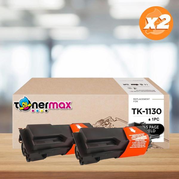 tonermax Kyocera ECOSYS M2530dn Muadil Toner 2'li Avantaj Paket/ TK-1130 / TMX-M2530dn - Image 1