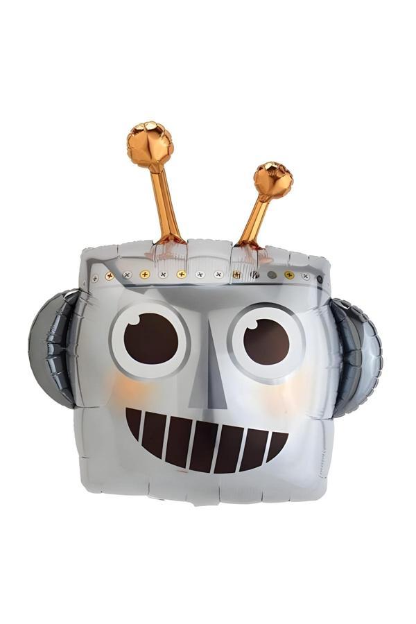Parti Sürprizi Robot Şekilli Folyo Balon 1 Adet - Image 1